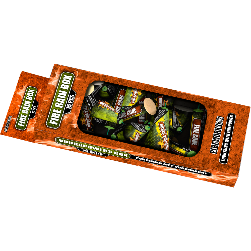 Lesli Vuurwerk Fire Rain Box