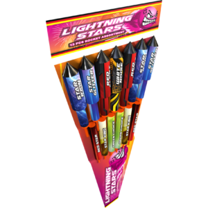 Lesli Vuurwerk Lightning Star 13 vuurpijlen