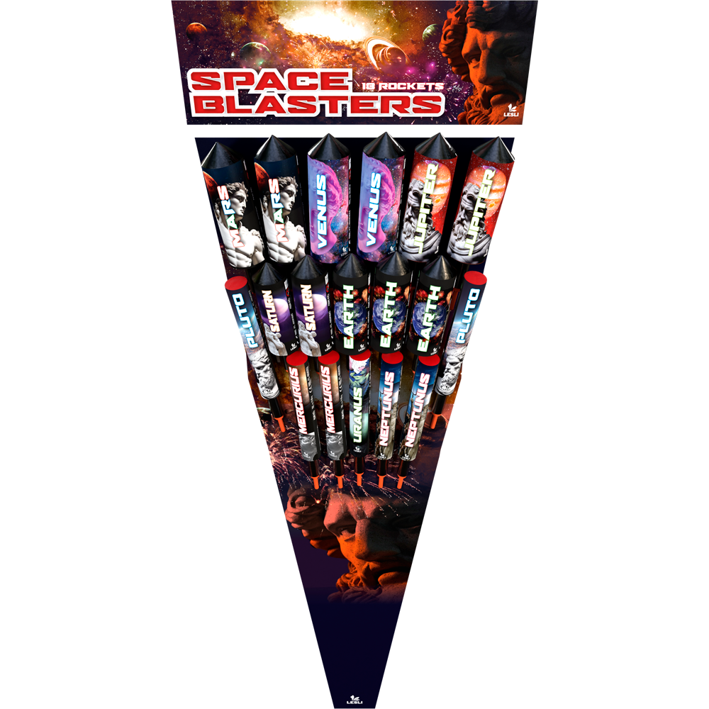 Lesli Vuurwerk Space Blasters
