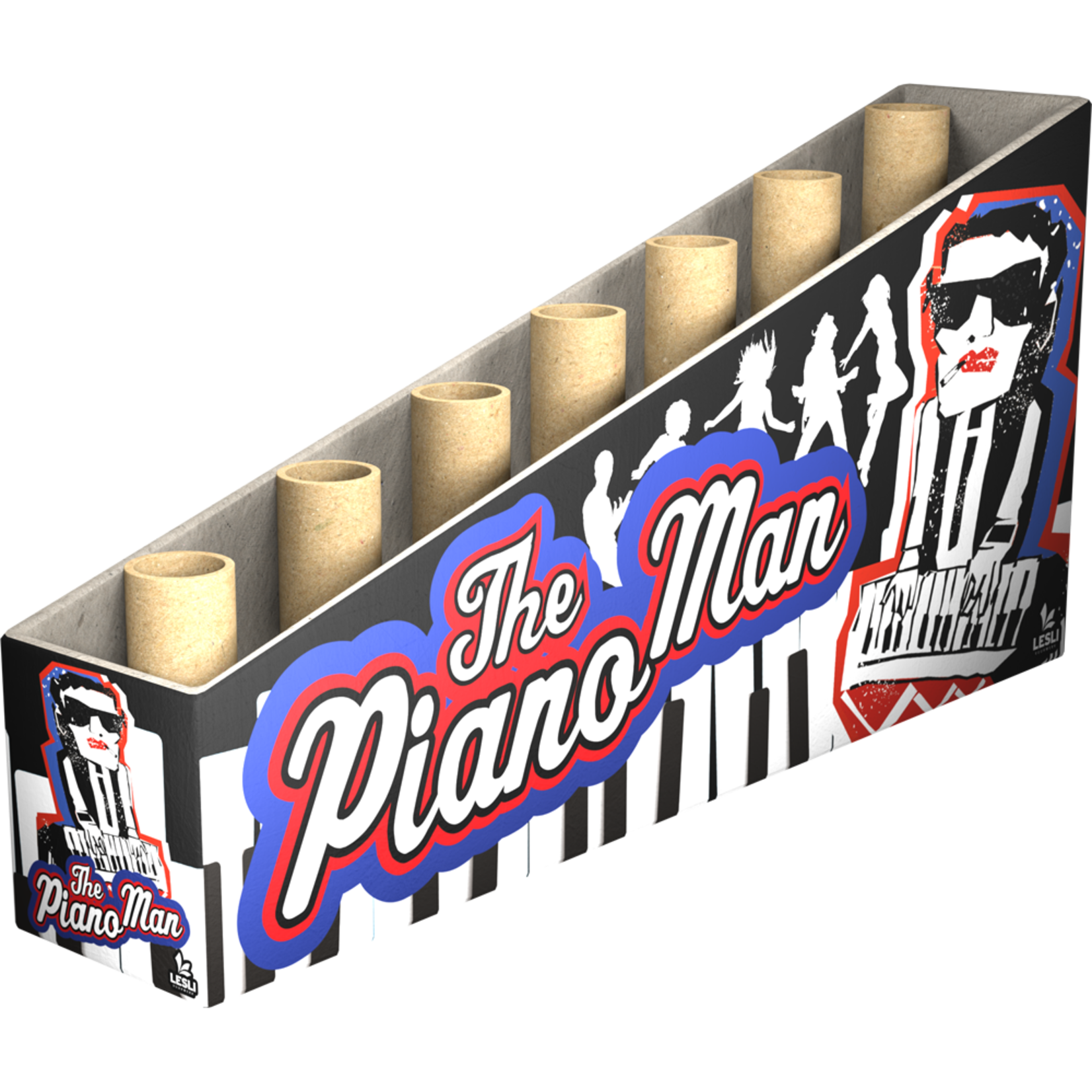 Lesli Vuurwerk The Piano Man